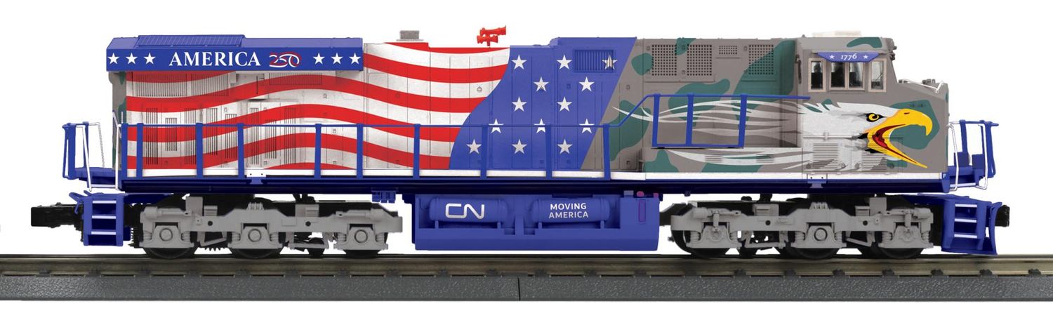 30-21409-1 - O Gauge RailKing Canadian National ES44AC Imperial Diesel Engine With Proto-Sound 3.0