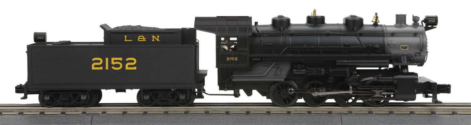 30-1929-1 - O Scale RailKing Louisville &amp; Nashville 0-8-0 Imperial Steam Engine w/Proto-Sound 3.0