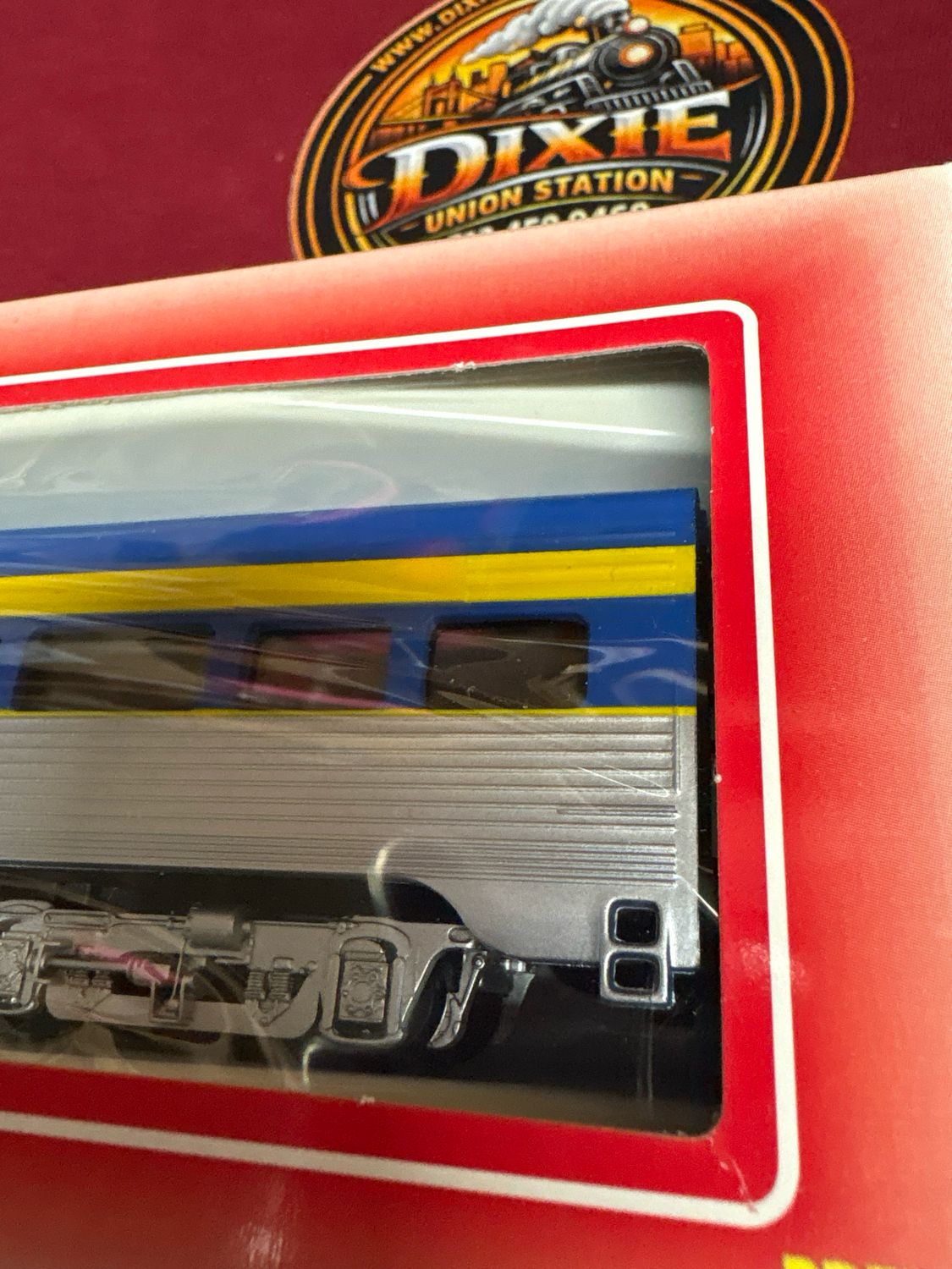 47327 - Delaware &amp; Hudson Vista Dome Car Corrugated P.S. "Bluff Point
