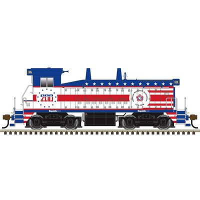 30138855 - O MASTER DCS SW9 LOCOMOTIVE REPUBLIC STEEL 200 (RED/WHITE/BLUE) - 3RL