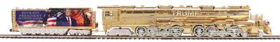20-30159-1 - O Scale Premier Donald J. Trump 4-8-8-4 Big Boy Steam Engine (Oil Burner) With Proto-Sound 3.0 (Hi-Rail Wheels)