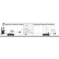 3003243 - O MASTER TRINITY 64' REEFER 4 CAR SET TILX (EX BNSF) 793024, 793066, 793099, 793106 (WHITE/BLUE/BLACK) - 3RL