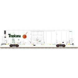 3003167 - O MASTER TRINITY 64' REEFER TROPICANA (CONSPIC STRIPES) 3041, 3090, 3105, 3176 (WHITE/GREEN/ORANGE) - 3RL