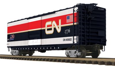 20-99564 - O Scale Premier Canadian National 50’ Ps-1 Box Car w/Pullman Standard Door