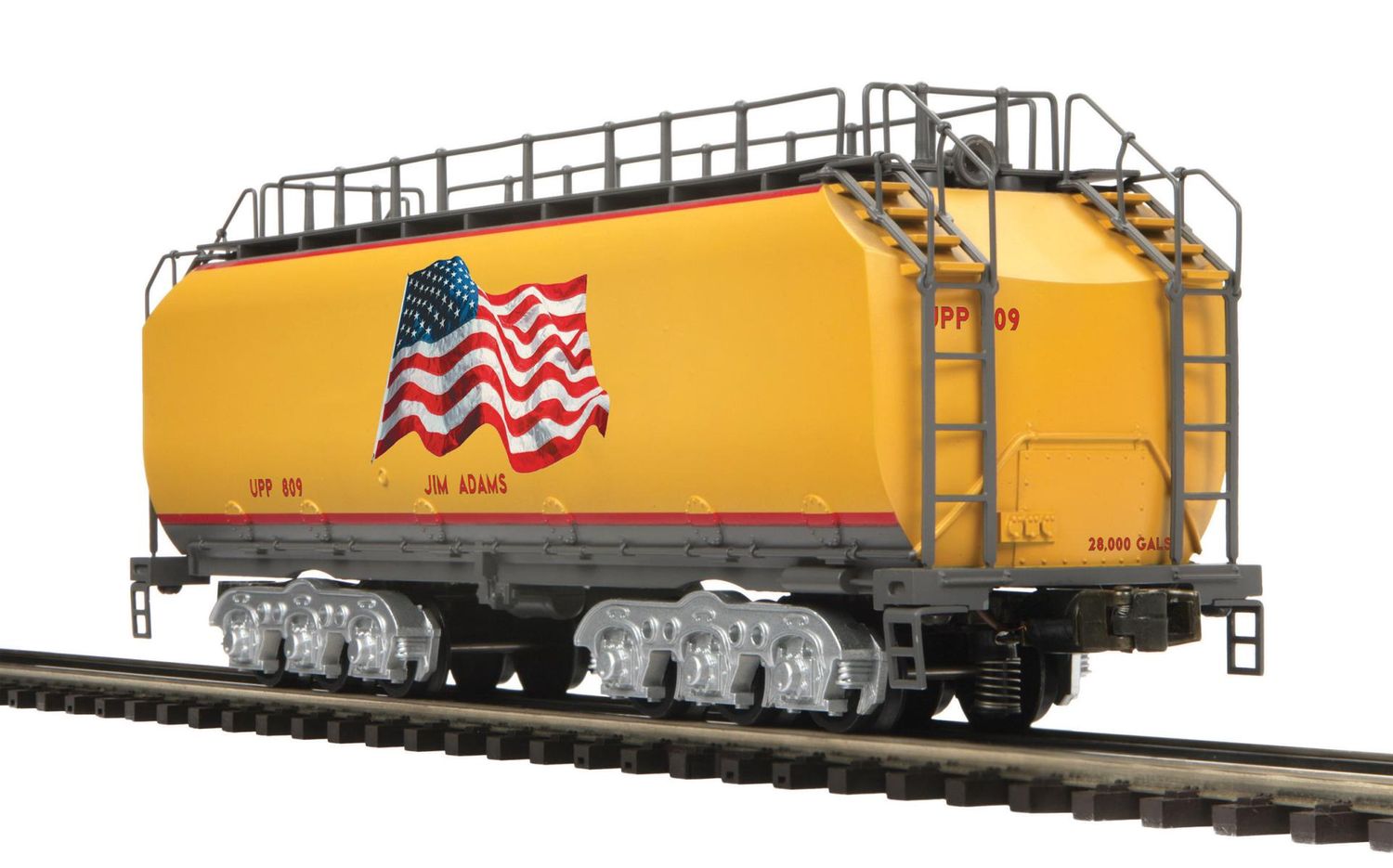 20-30166 - O Scale Premier Union Pacific Auxiliary Water Tender I (Hi-Rail Wheels)