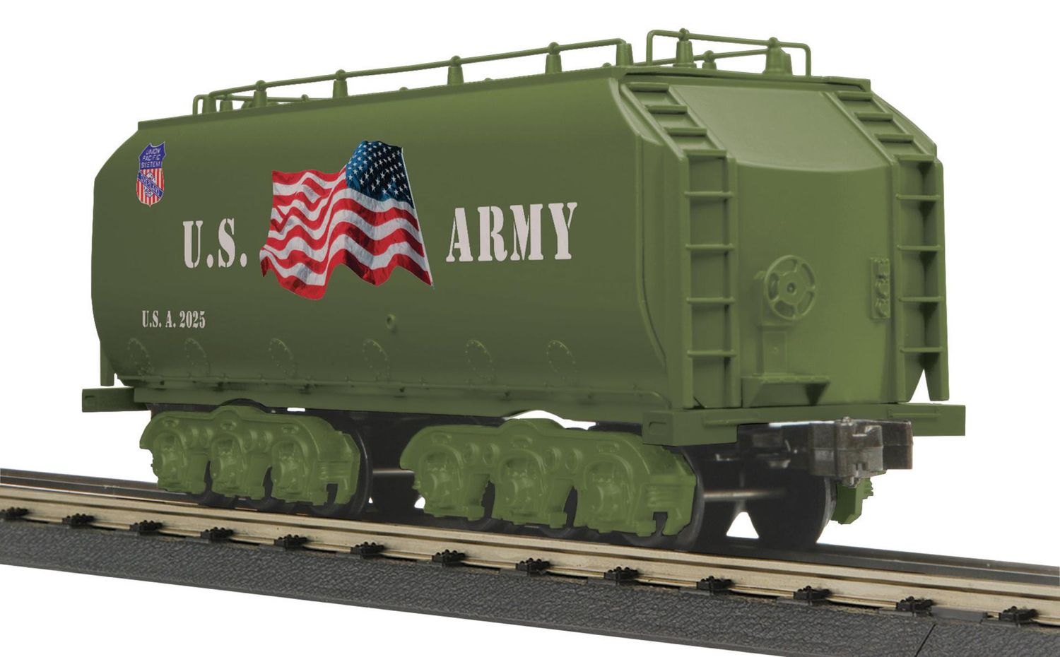 30-30008 - O Gauge RailKing U.S. Army Auxiliary Water Tender (Die-Cast)