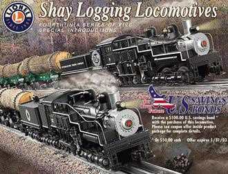 6-38057 - USED - Weyerhaeuser Timber Company TMCC 3-Truck Shay Locomotive #15