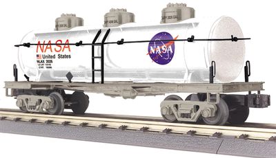 30-73660 - O Gauge RailKing NASA 3-Dome Tank Car