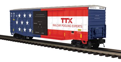 20-99565 - O Scale Premier TTX 50’ Waffle Box Car