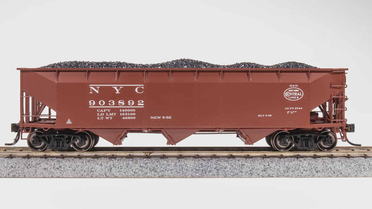 7384 - AAR 70-ton Triple Hopper, NYC, #903892, HO