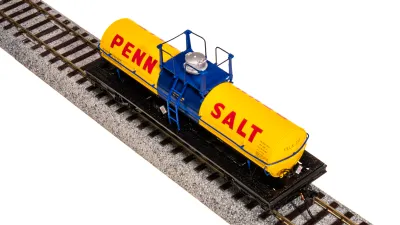 7668 - 6000 Gallon Tank, Late 1950's Variety 2-pack C, HO (UTLX, Penn Salt)
