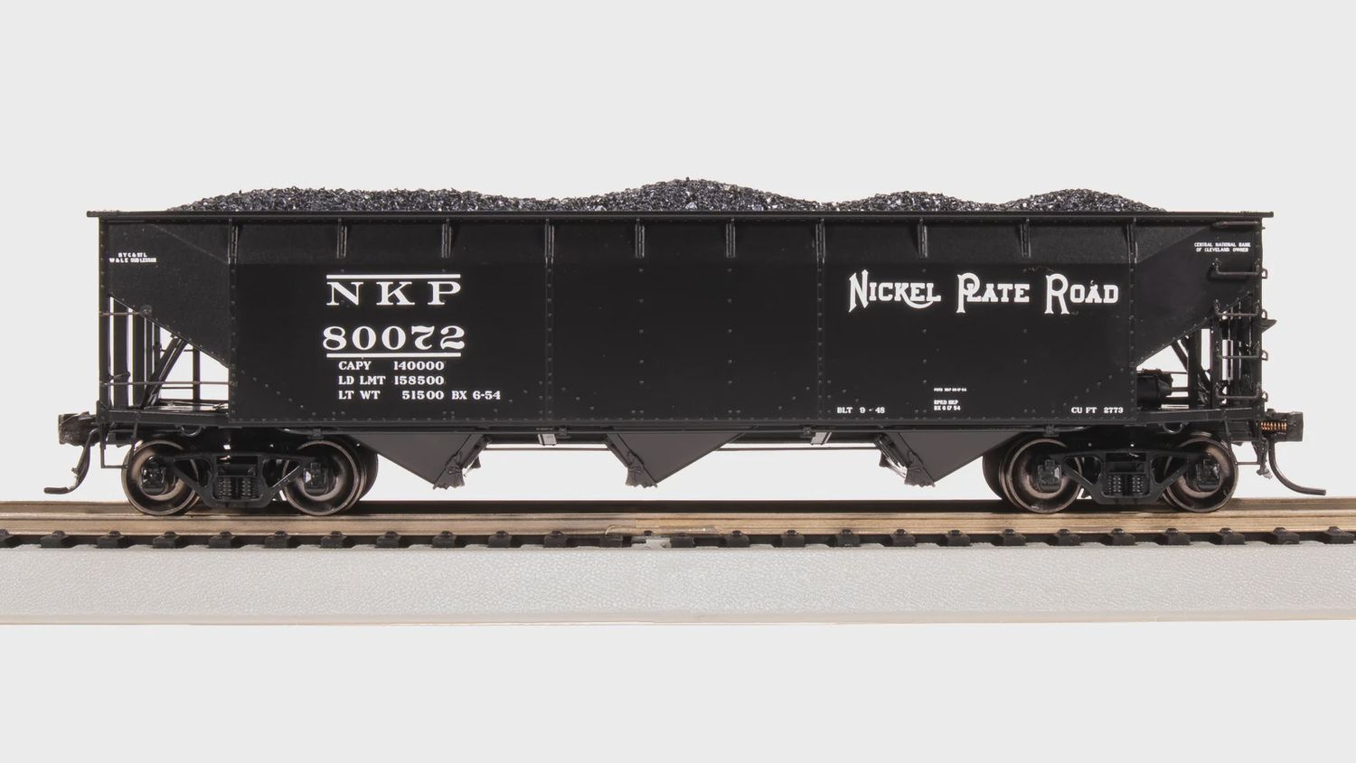 7375 - AAR 70-ton Triple Hopper, NKP, 4-PACK, HO