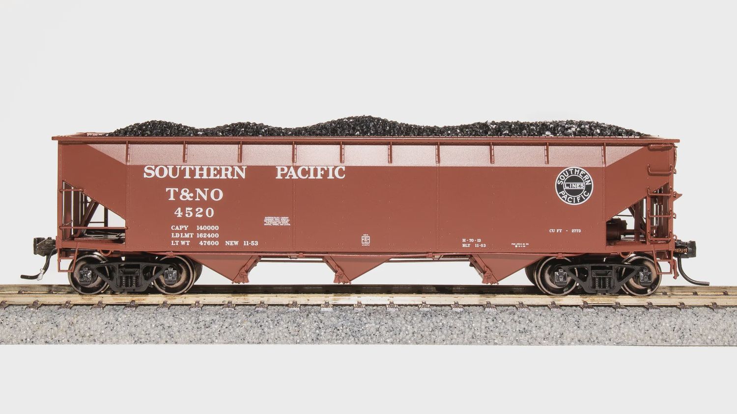 7385 - AAR 70-ton Triple Hopper, SP (T&amp;NO), #4520, HO