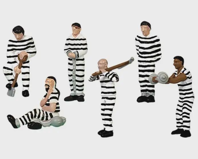 1930260 - Prisoners (striped) 6-Pack