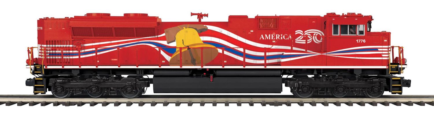 20-22200-1 -"THE BELL"  O Scale Premier Norfolk Southern SD70ACe Diesel Engine w/Proto-Sound 3.0 (Hi-Rail Wheels)