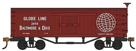 72311 - HO Scale Baltimore & Ohio Old-time Boxcar 72311 - HO Scale Baltimore & Ohio Old-time Boxcar
