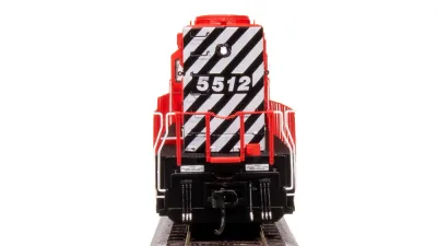 9036 - EMD SD40, CP 5512, PacMan Scheme, No-Sound / DCC-Ready, HO