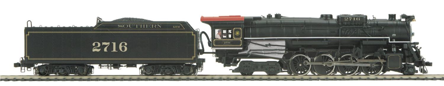 20-3188-1 - USED Southern O Scale Premier 2-8-4 K-4 Kanawha Steam Engine w/Proto-Sound 2.0 (Hi-Rail Wheels)