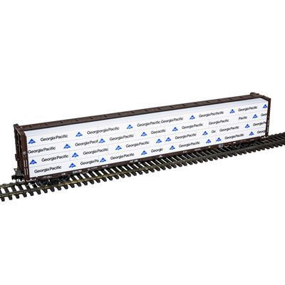 3001789 - 3RL MASTER 73' CENTER DIVIDER FLAT CAR CANADIAN NATIONAL [625730, 625799, 625850, 625888]