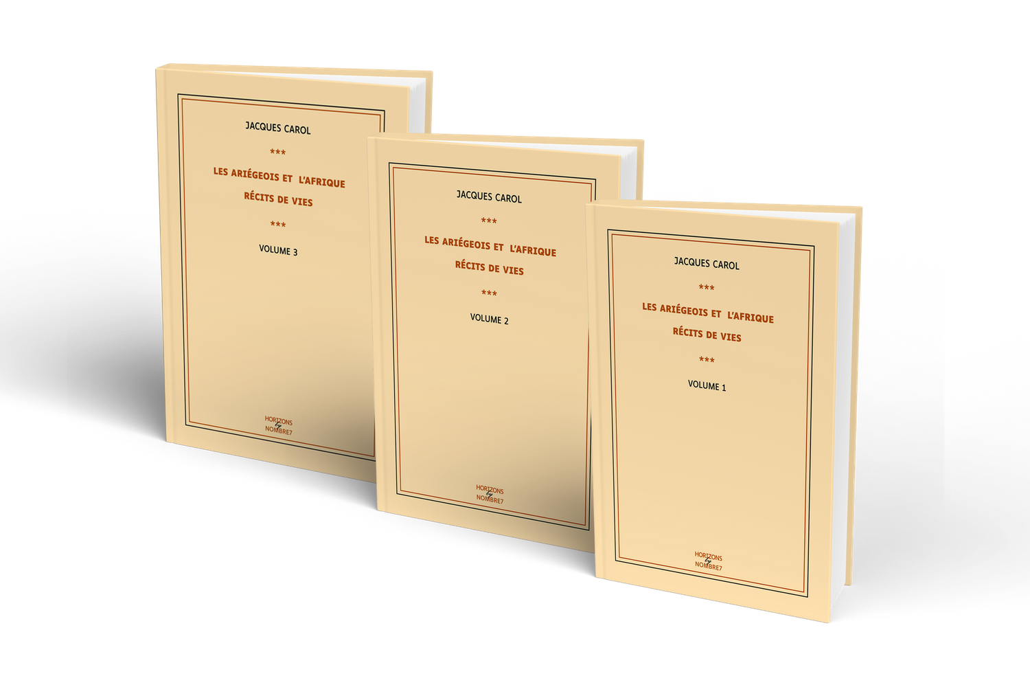 Les Ariégeois et l'Afrique - Récits de vies Volume 1 à 3