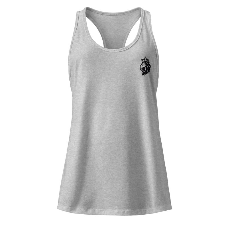 "COLLECTION ONE: LOGO EDITION" fitted racerback tank top