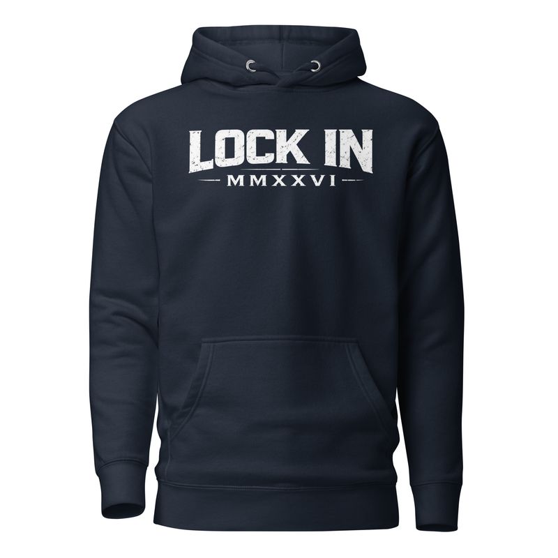 "LOCK IN/BOLD" Unisex Hoodie