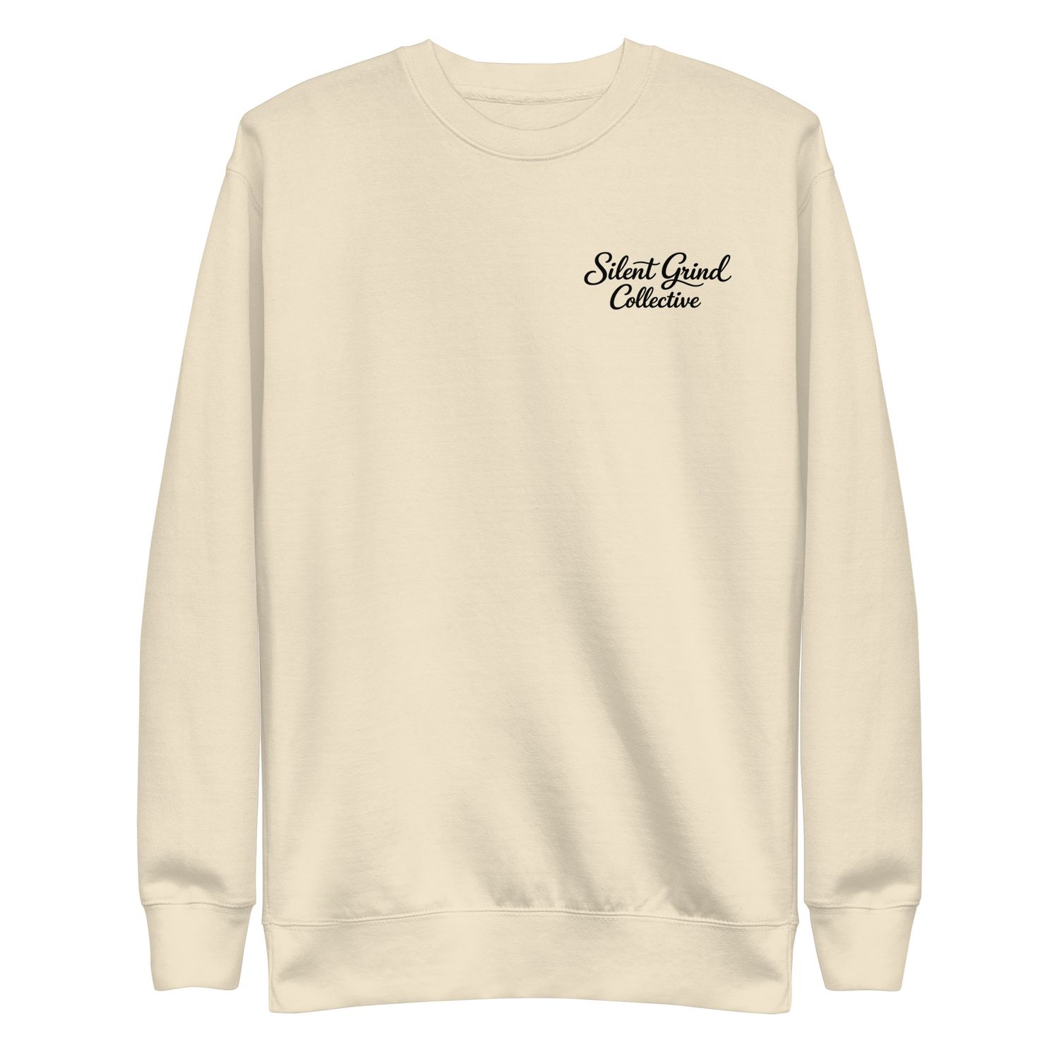 "Silent Grind Collective" Ladies Premium Sweatshirt
