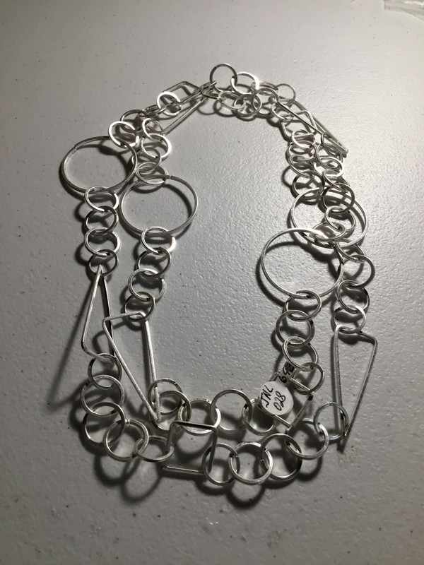 Silver Color Different Shapes and Loops
