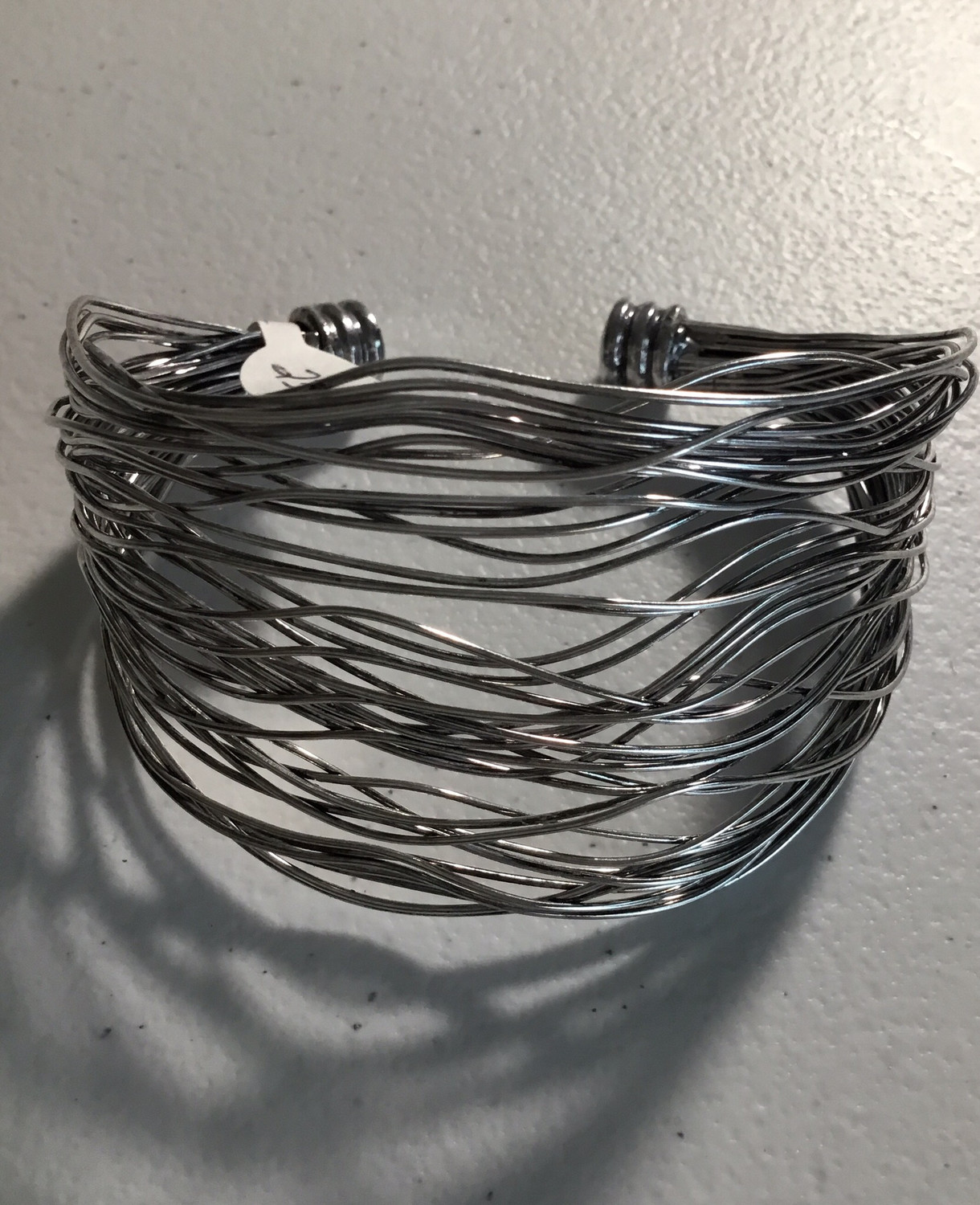 Silver Wire Cuff