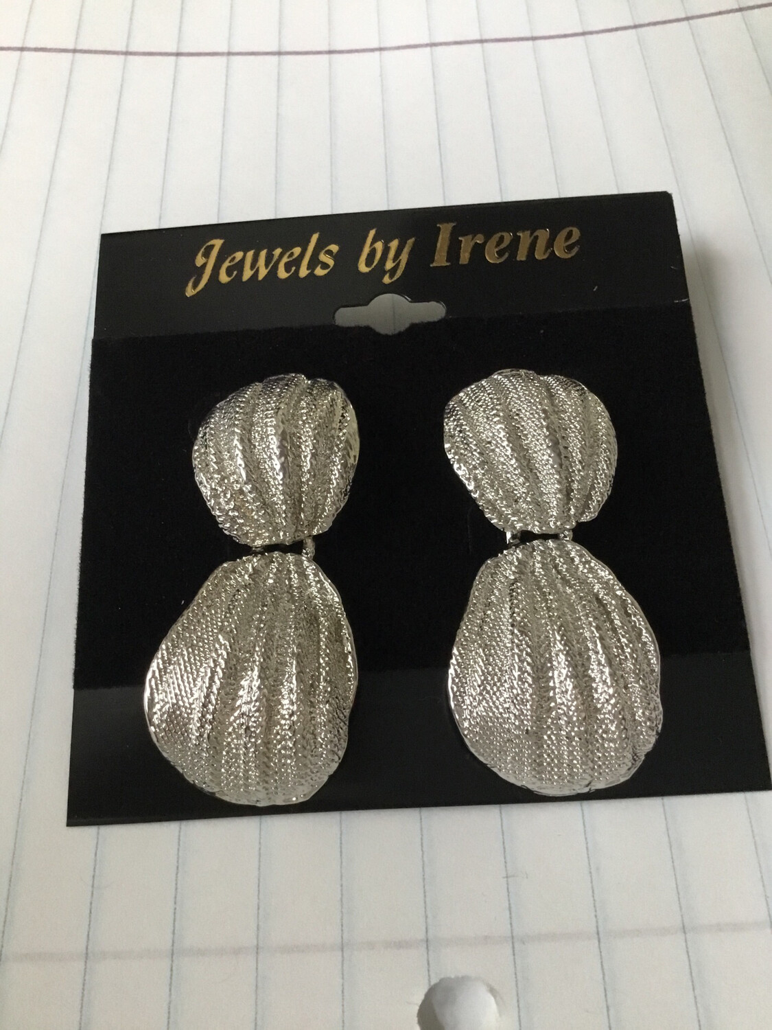 Silver Robed Earrings