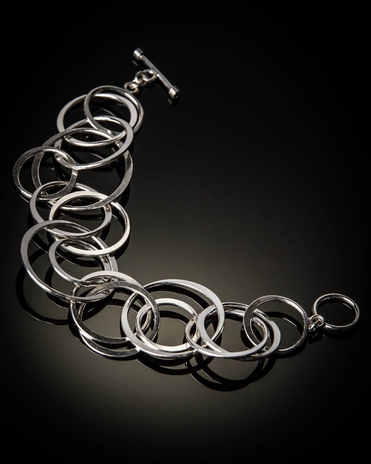 Sterling Silver Multi-Loop Bracelet