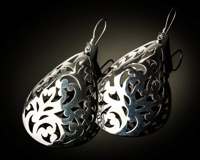 Celtic Design Sterling Silver Earrings