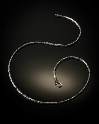 Sterling Silver Bali Famous Necklace 22 inch