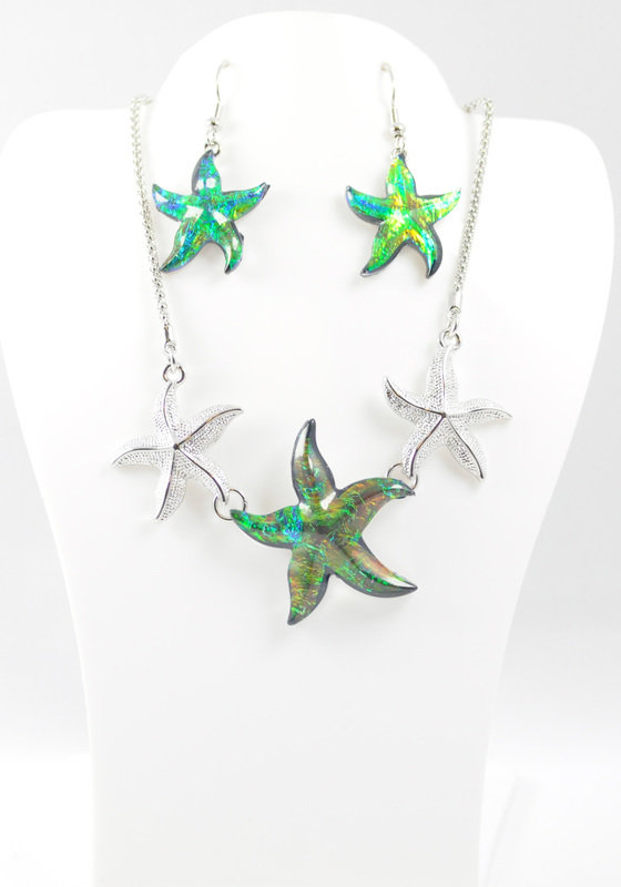 Green/Blue Starfish Set