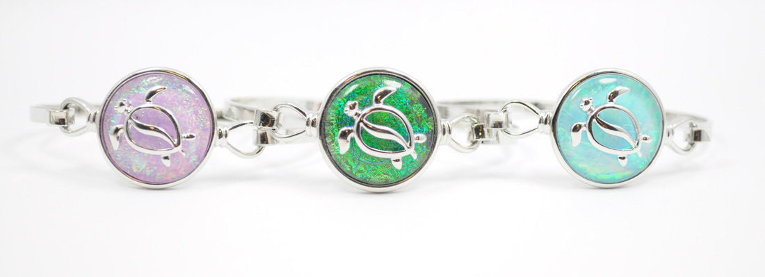 Green/Blue Sea Turtle Bracelet