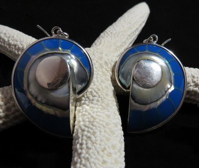 Nautilus Turquoise Earrings