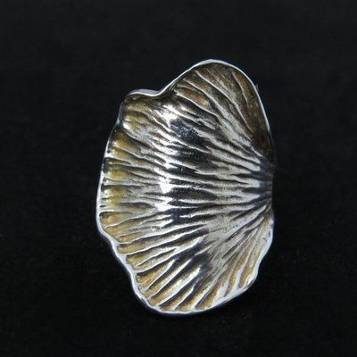 Sterling Silver Lily Pad Ring