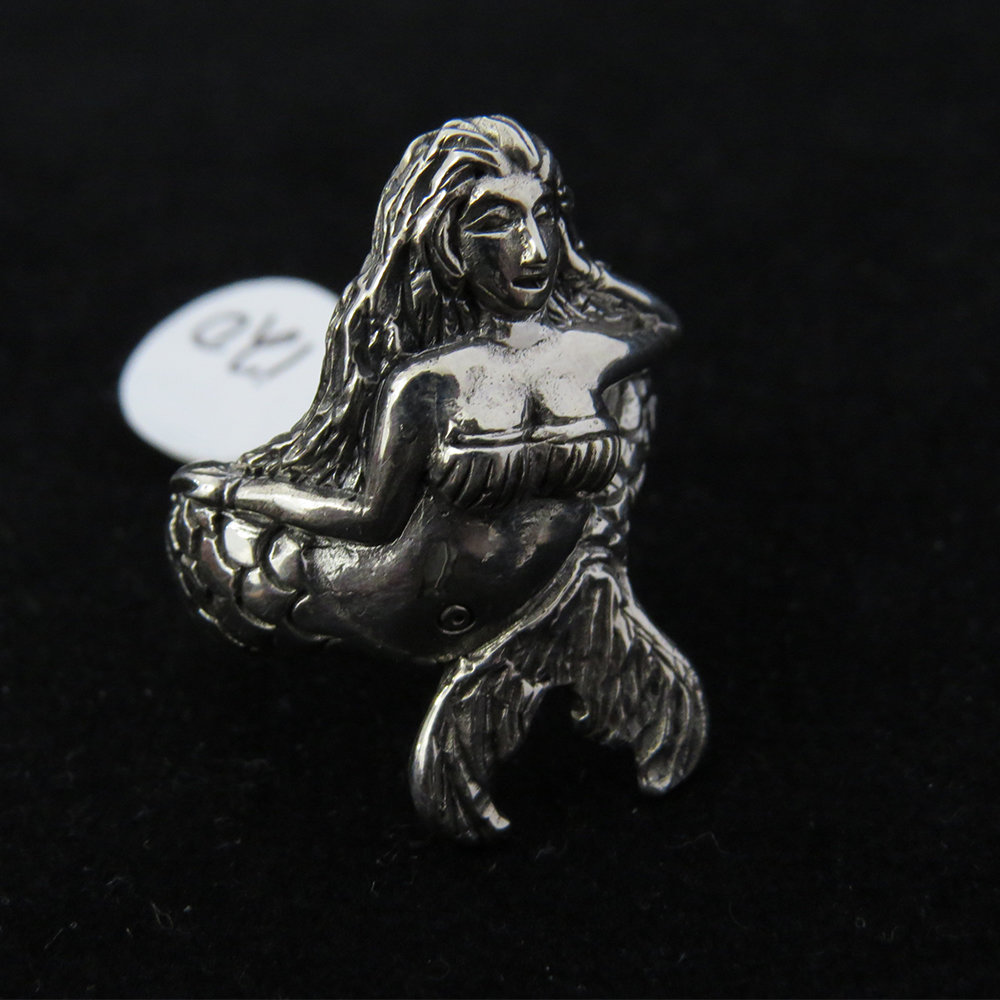 Sterling Silver Handmade Mermaid Ring