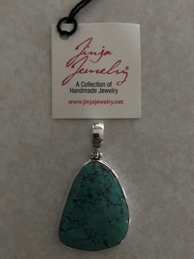 Turquoise Natural Clean Blue Pendant