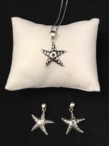 Sterling Silver Starfish Pendant