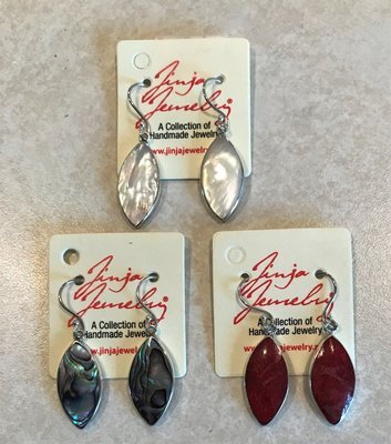 Sterling Silver Diamond Shape Earrings