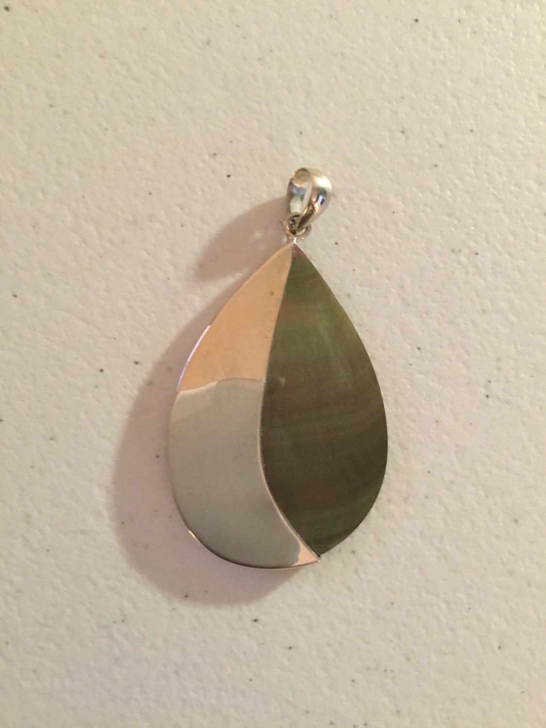 Gray Mother of Pearl Sterling Silver 
