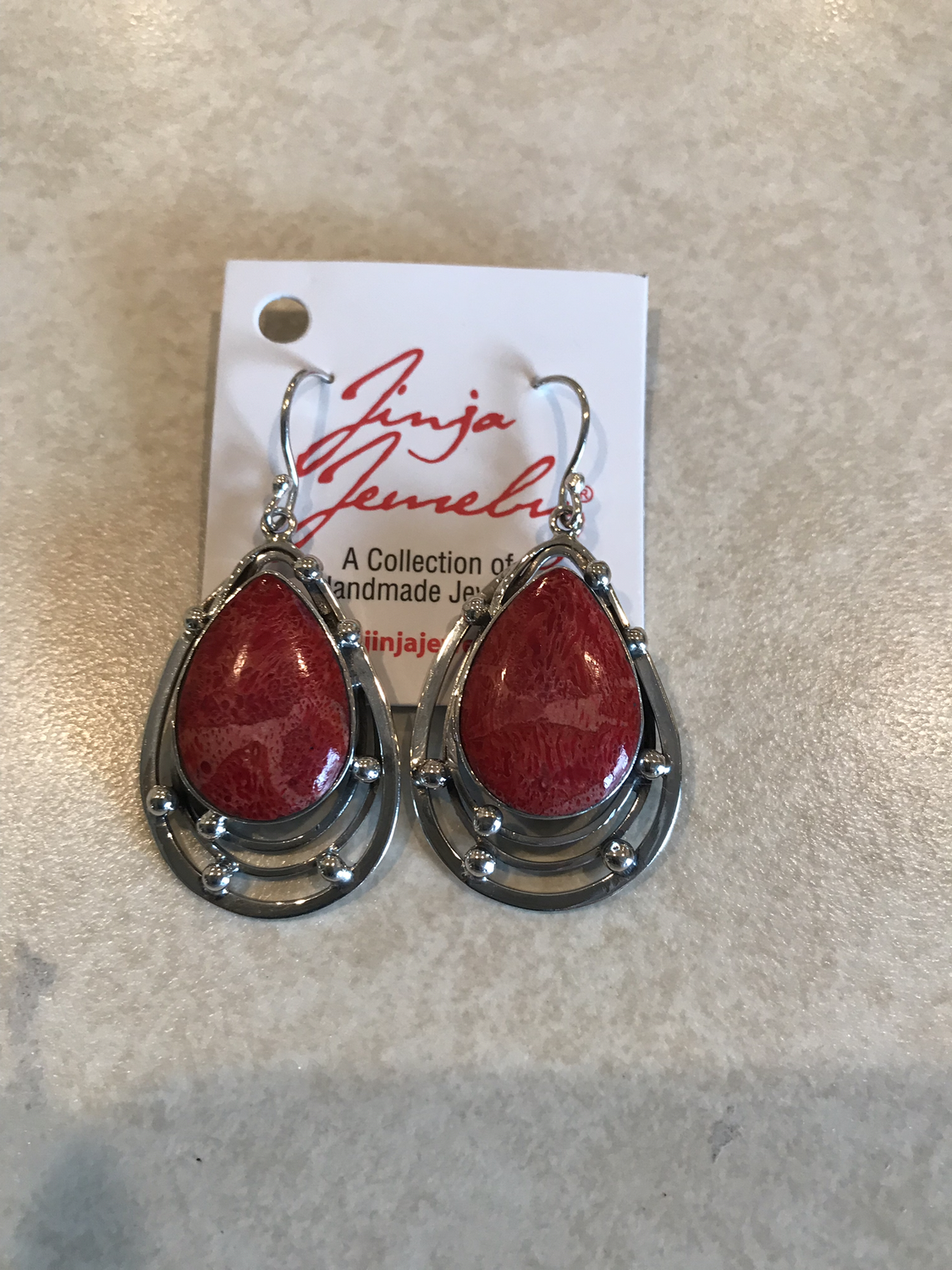 Sterling Silver Teardrop Earrings
