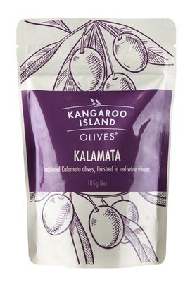 Kangaroo Island Olives – 185 g Pouch | Mediterranean or Kalamata