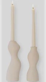 Paola and Joy Vases, Selections: Aylar Candle Holder Set