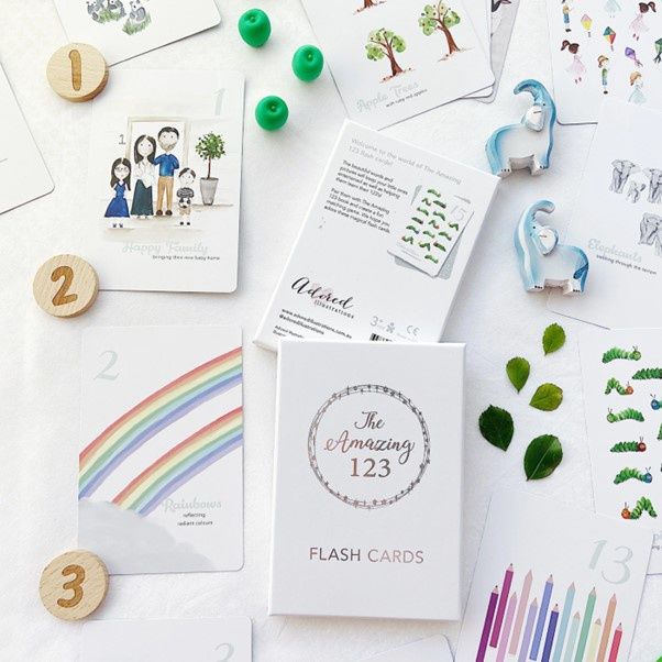 The Amazing 123 Flash Cards