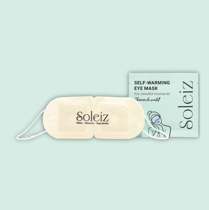 Soleiz Self-Warming Eye Masks, Selections: Chamomile SINGLE