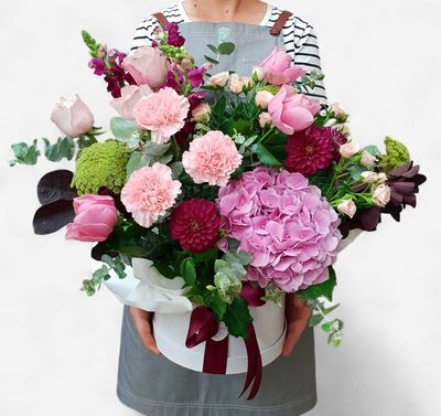 The Lotus Hat Box Arrangement