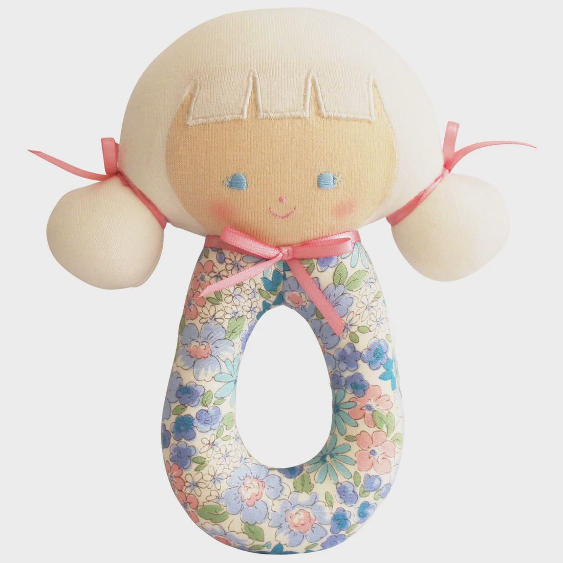 Grab Rattles, Selections: Audrey Grab Rattle Liberty Blue