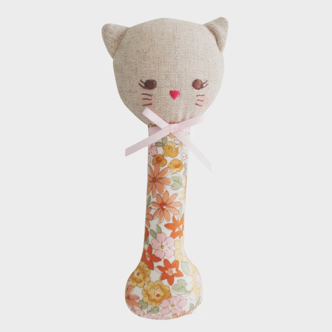 Stick Rattles, Selections: Kitty Stick Rattle Sweet Marigold